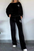 'Fauna' Long Sleeve Top and Pants Set - Celes Fashion